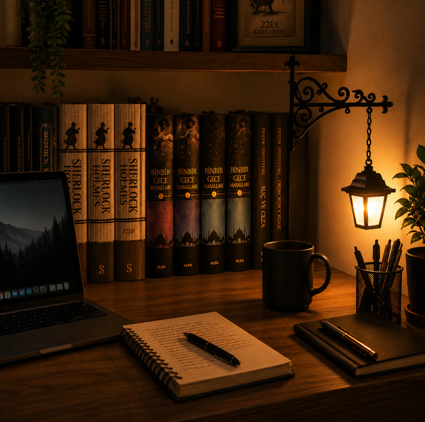 Shelf Glow - Lantern